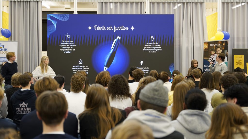 Vinnarna i tävlingen Blixtlåset berättar om sin uppfinning.