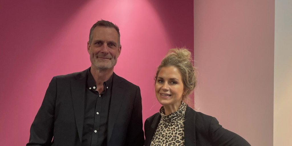 Lars Vallin och Johanna Bellini Sellgren från Transdev.