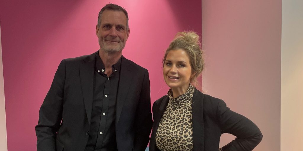 Lars Vallin och Johanna Bellini Sellgren från Transdev.