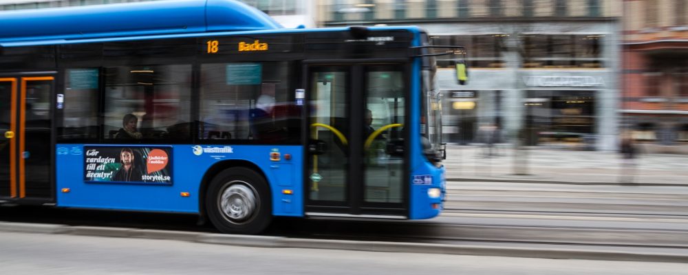 Linjebuss i Göteborg.
