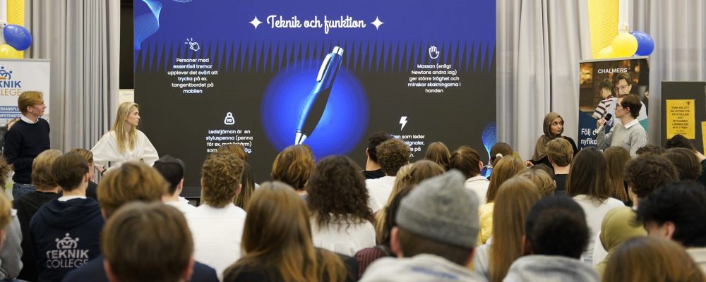 Vinnarna i tävlingen Blixtlåset berättar om sin uppfinning.