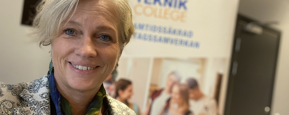 Helene Stensson, processledare för Teknikcollege i Göteborgsregionen.